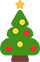 Christmas tree icon